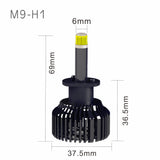 H1 3D LED Headlight 45W 9000LM 6500K