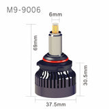 9006/HB4 3D LED Headlight 45W 9000LM 6500K