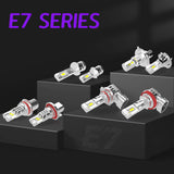 Faro LED H8/H9/H11 E7 30W 3300LM 6500K