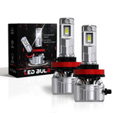 Faro LED H8/H9/H11 M6 de 55 W, 10 000 lm, 6500 K