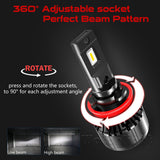 9005/HB3 M2S LED Headlight 32W 6000lm 6500K