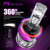 Faro LED 9006/HB4 P1 de 30 W, 6000 lm, 6500 K