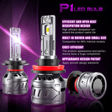 Faro LED 9006/HB4 P1 de 30 W, 6000 lm, 6500 K