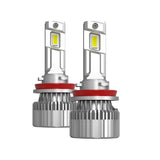Faros delanteros LED H8/H9/H11 P8C de 55 W, 10 000 lm, 6500 K