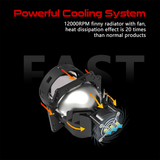 BI LED PROJECTOR LENS 55W LED HI/LO BEAM AUTO HEAD LIGHTS