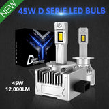 Faro LED D4S P7 Serie D de 45 W, 10 000 lm, 6500 K